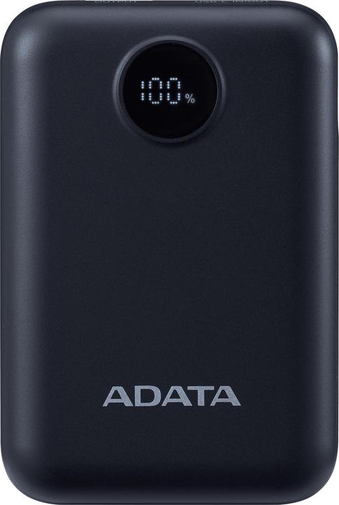 Adata Powerbank P10022-12 10000 mAh, Akkutyp: Lithium-Polymer (10000 mAh, 15 W, 37 Wh)
