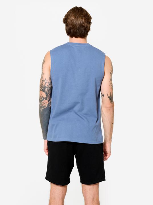 Actual product image Domyos Tank Top Herren dehnbar - kometenblau (4XL)