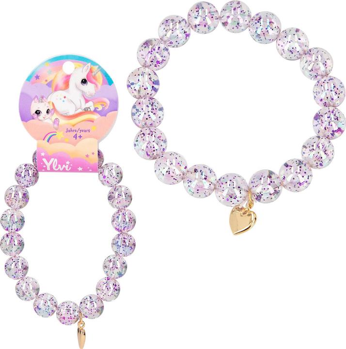 Immagine prodotto Ylvi & the Minimoomis Bracciale con perline glitterate