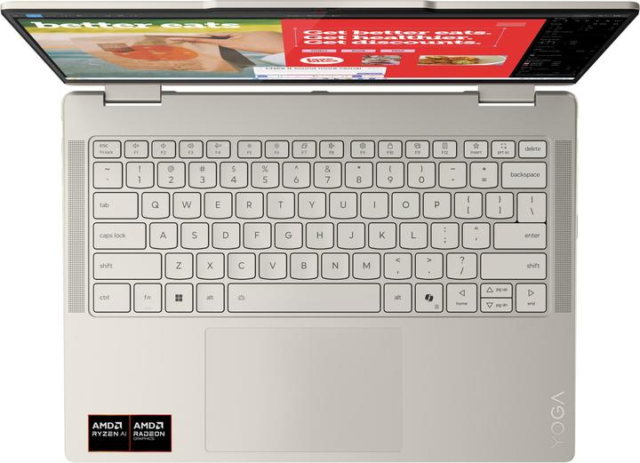 Productafbeelding Lenovo Yoga 7 2-in-1 (14", AMD Ryzen AI 7 350, 17.18 GB, 1000 GB, NL)