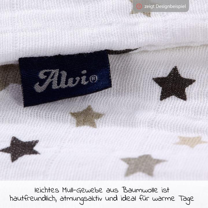 Image du produit Alvi Sac de couchage en gaze (90 cm)