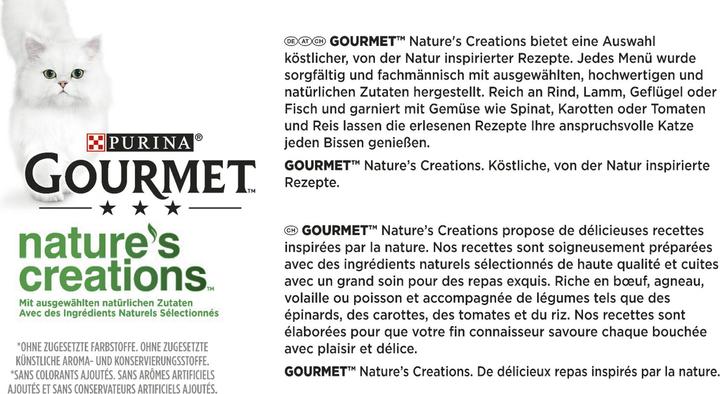 Actual product image Gourmet Nature's Creation (Adult, 1 pcs., 340 g)