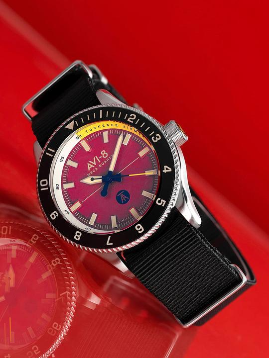Image du produit AVI-8 AV-4103-04 Tuskegee Airmen Limited Edition Montre Homme 40mm 5ATM (Montre analogique, 40 mm)