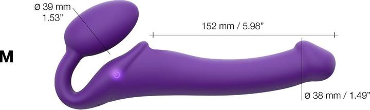 Image du produit Strap-on-me Vibrating Bendable Strap-on