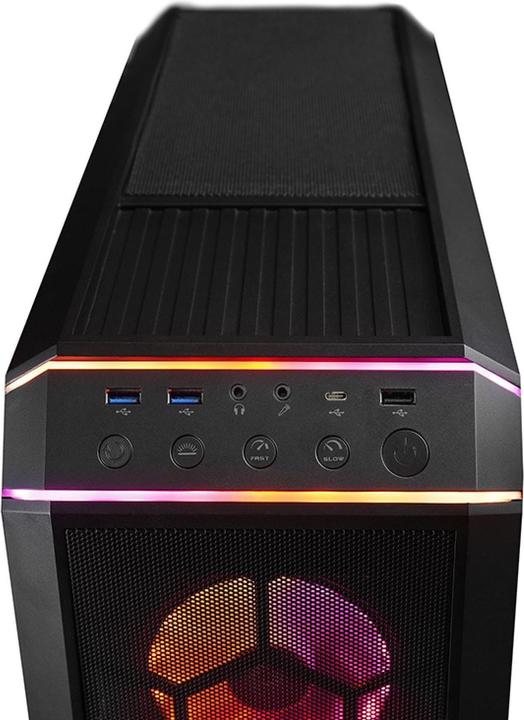 Actual product image Chieftec Geh STALLION III Tempered Glass - Tower - black (mATX, Mini-ITX, ATX)