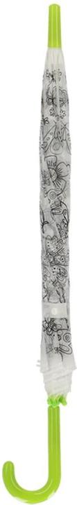 Produktbild Esschert Design Regenschirm Blumen Grün/Weiss