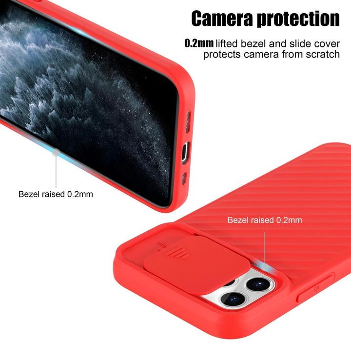 Immagine prodotto Cadorabo Cover in TPU con protezione della fotocamera (Apple iPhone 11 Pro Max)