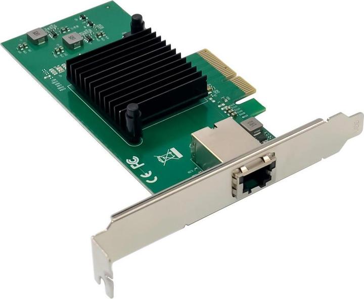 Actual product image MicroConnect PCI-E AQC107 10 GbE (PCIe)