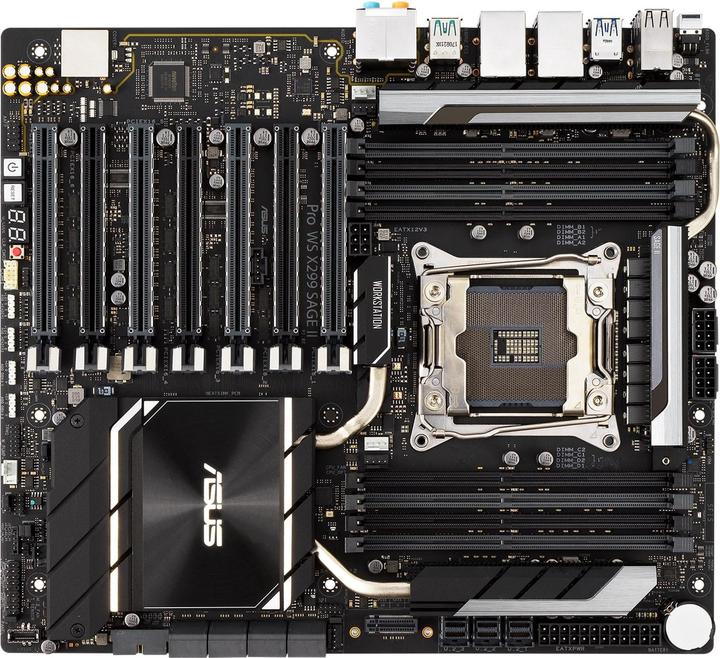 ASUS PRO WS X299 SAGE II (LGA 2066, Intel X299, SSI CEB)