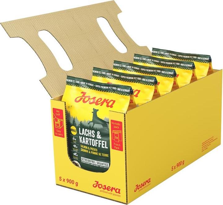 Actual product image Josera Salmon & Potato without Grain (Adult, Senior, 1 pcs., 900 g)