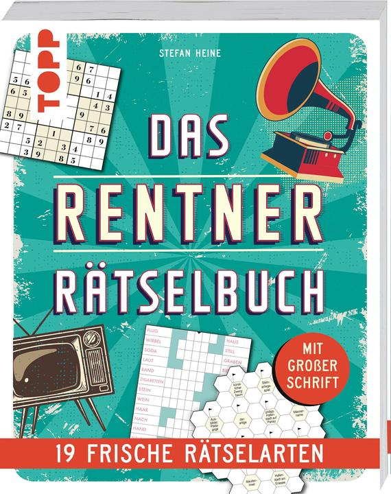 Rentner-Rätselbuch »Old but Gold« (German, Stefan Heine, 2024)