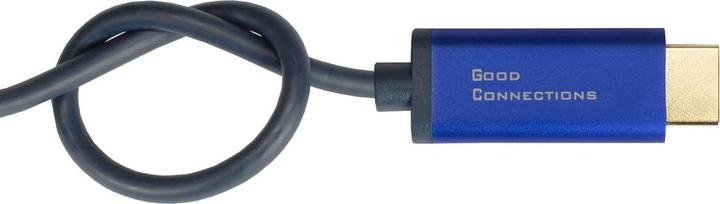 Image du produit Good Connections GC 4844-SF030B Mini DP 1.4 vers HDMI 2.0 A mâle 4Ka60Hz 3 m bleu (3 m, HDMI)