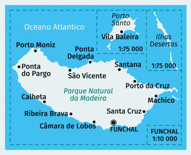 Immagine prodotto Mappa escursionistica 234 Madeira 1:50.000