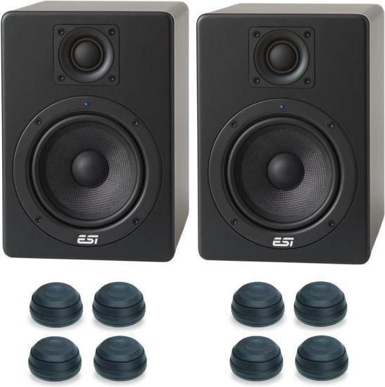 ESI Aktiv 05 Monitor-Box Paar + Schwingungsdämpfer (Aktiv, Paar)