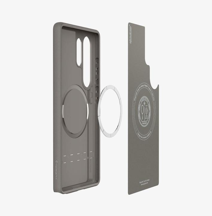 Actual product image Spigen Caseology Parallax Mag MagSafe Case for Samsung Galaxy S25 Ultra - Gray (Samsung Galaxy S25 Ultra)