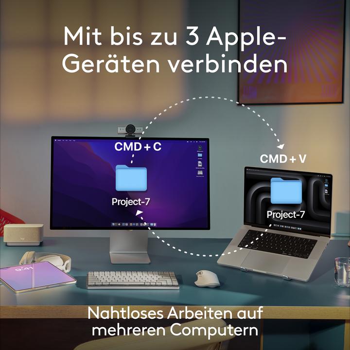 Actual product image Logitech MX Keys S for Mac (DE, Wireless)