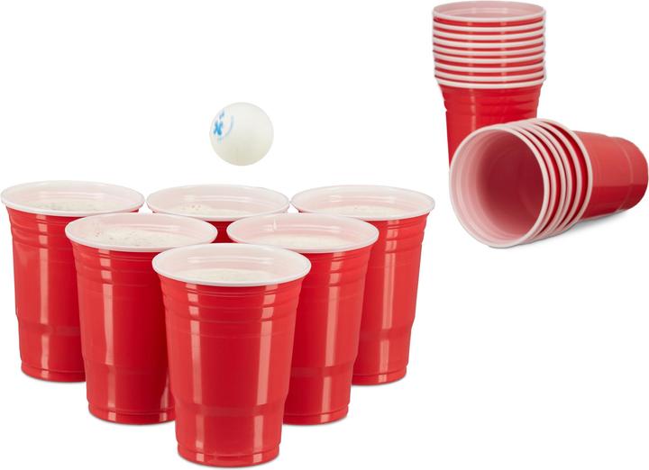 Relaxdays Beerpongbecher (50 x)