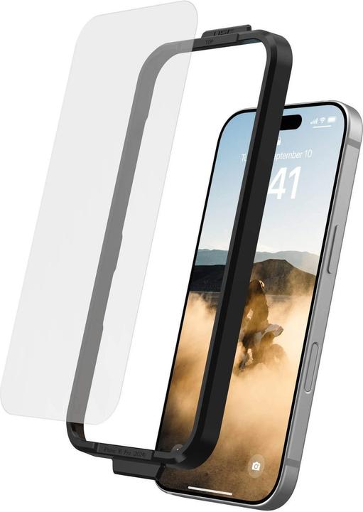 Produktbild UAG Glass Shield Ultra (1 Stück, Apple iPhone 16 Pro)