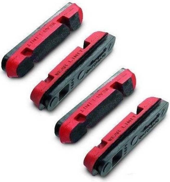 Campagnolo Bremsgummi für Carbonfelgen (Shimano, Gummi)