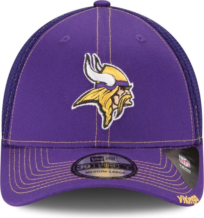 Produktbild New Era 39Thirty Stretch Mesh Cap - Minnesota Vikings - L/XL (XL)