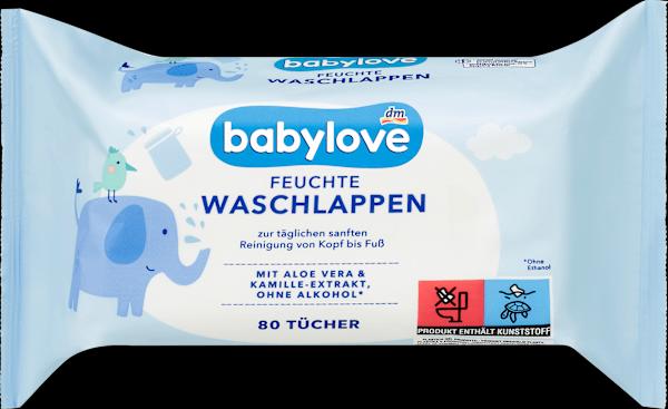 Actual product image dm babylove Wet washcloths
