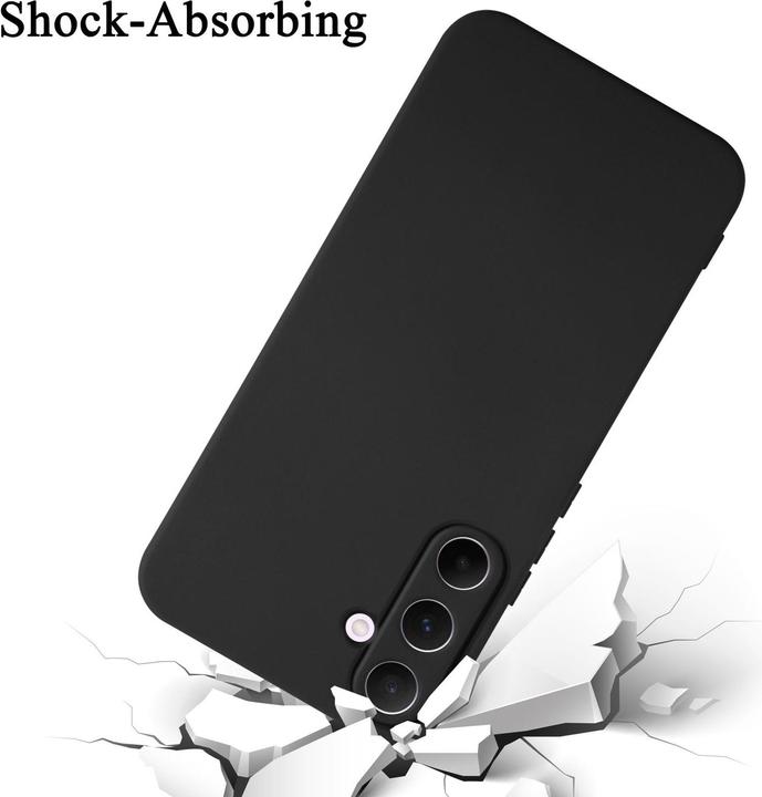 Actual product image Cadorabo Case for Samsung Galaxy A55 TPU in liquid protection silicone design (Samsung Galaxy A55)