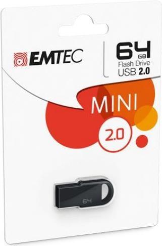 Immagine prodotto Emtec Chiavetta USB D250 Mini 2.0 (64 GB, USB 2.0)