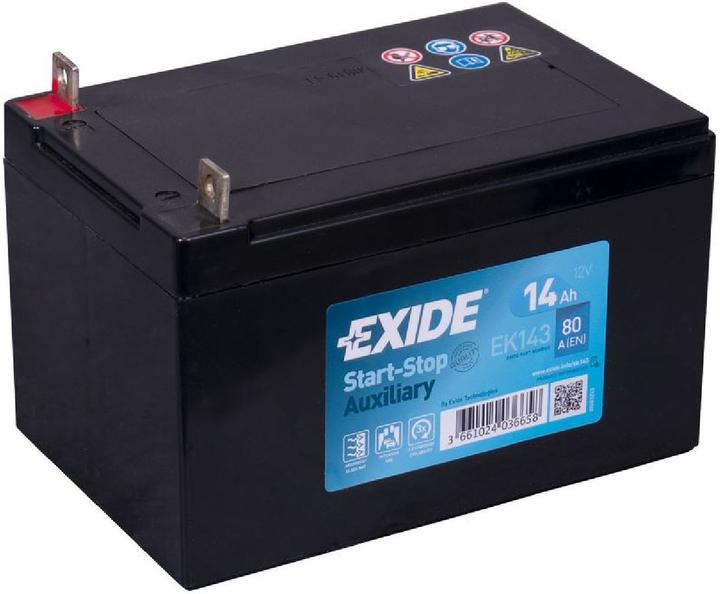 Image du produit Exide Batterie de secours (12 V, 14 Ah, 80 A)