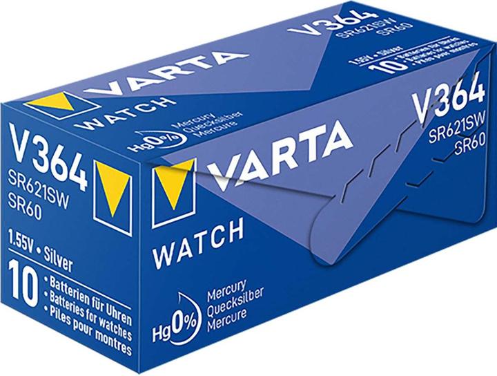 Actual product image Varta Chron V 364 (1 pcs., SR60, 20 mAh)