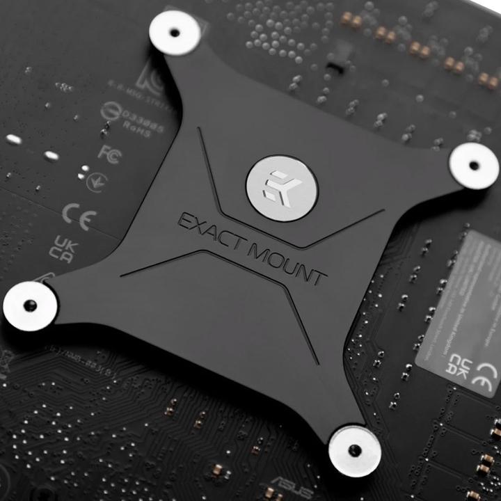 Actual product image EKWB EK-Quantum Velocity² D-RGB CPU Water Cooler - Intel 1200, Nickel + Satin Titanium