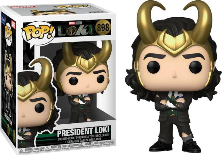 Immagine prodotto Funko POP! - Loki: President Loki