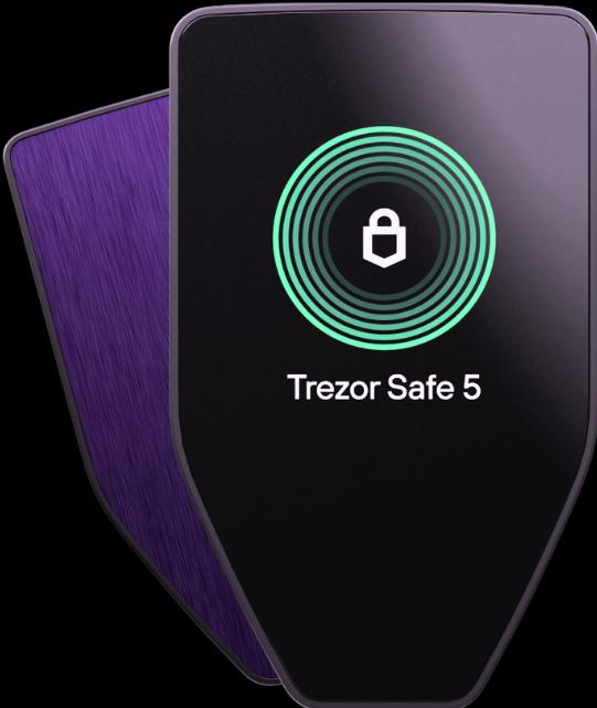 Immagine prodotto Trezor Cassaforte 5 - Minerale viola (Bitcoin, Ethereum Classic, Dogecoin, Altre)