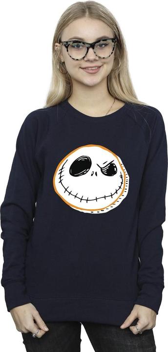 Immagine prodotto Disney The Nightmare Before Christmas Jack Face Felpa Donna (XXL)