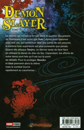Actual product image Panini Demon slayer : Kimetsu no yaiba. Tome 10 (French, Gotouge Koyoharu, 2020)
