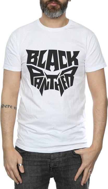 Immagine prodotto Maglietta con emblema con parole di Black Panther (L)