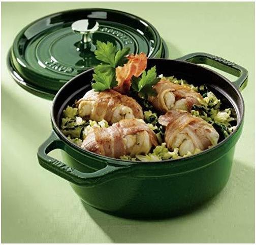Image du produit Staub Cocotte verte (28 cm, Cocotte + faitout, Fonte)