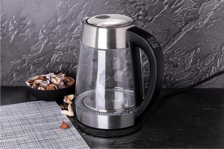 Immagine prodotto BerlingerHaus Bollitore in vetro 1.7L 360° Base girevole in acciaio cromato (1.70 l)