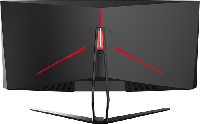 Produktbild Itek Ecran incurvé 34" GGC UWQHD (Noir) 165Hz (3440 x 1440 Pixel, 34")