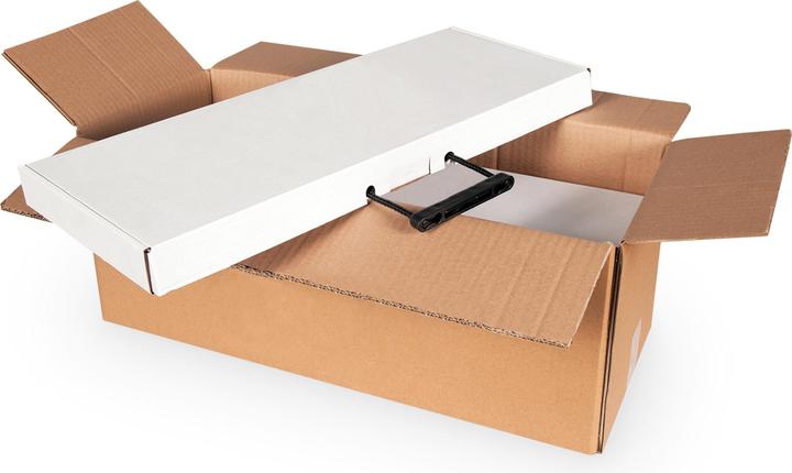 Produktbild Digitus 8HE Wandmontage Patch-Halter 3608x528x225 mm tiefenverstellbar (8 HE, 19 Zoll Rack)