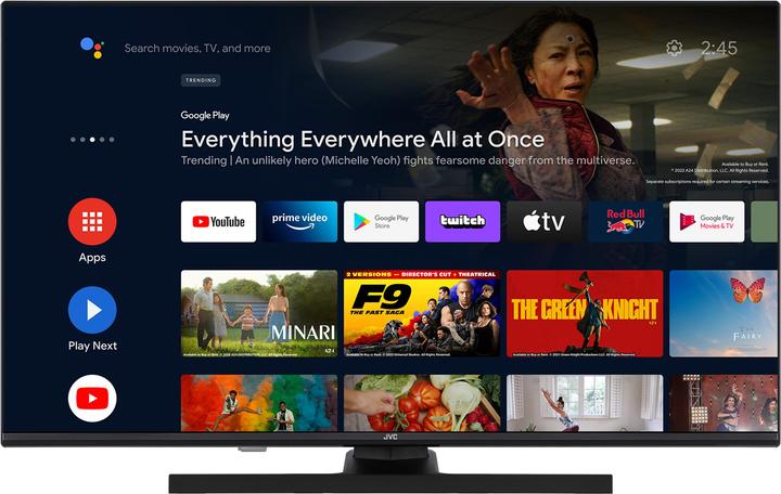 Immagine prodotto JVC QLED TV 40 pollici TV Full HD Android TV (HDR Smart TV, triplo sintonizzatore) LT-40VQF545A (40", QLED, Full HD, 2024)