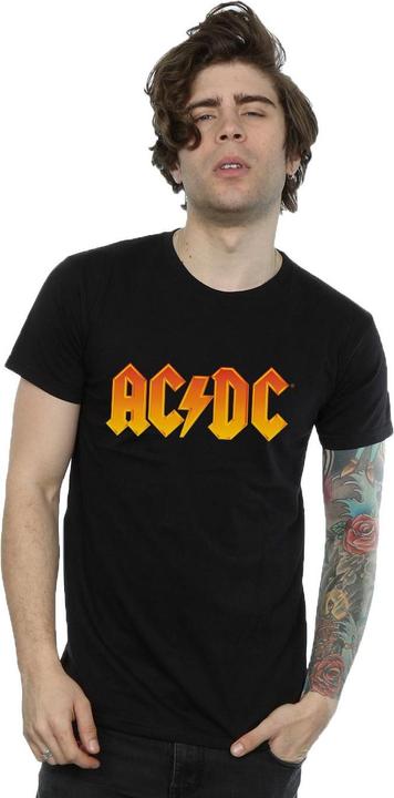 Immagine prodotto AC/DC Maglietta Uomo Fire Cotton Logo (L)