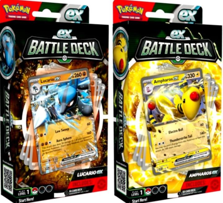 Actual product image Pokémon Pokemon TCG Battle Decks Ampharos (English, Deck)