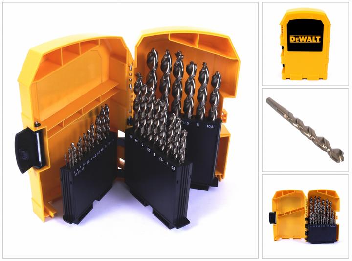 Produktbild DeWalt Extreme 2 HSSG (1 mm, 1.5 mm, 2 mm, 2.5 mm, 3 mm, 3.5 mm, 4 mm, 4.5 mm, 5 mm, 5.5 mm, 6 mm, 6.5 mm, 7 mm, 7.5 mm, 8 mm, 8.5 mm, 9 mm, 9.5 mm, 10 mm, 10.5 mm, 11 mm, 11.5 mm, 12 mm, 12.5 mm, 13 mm, 3.2 mm, 3.3 mm, 4.2 mm, 4.8 mm)