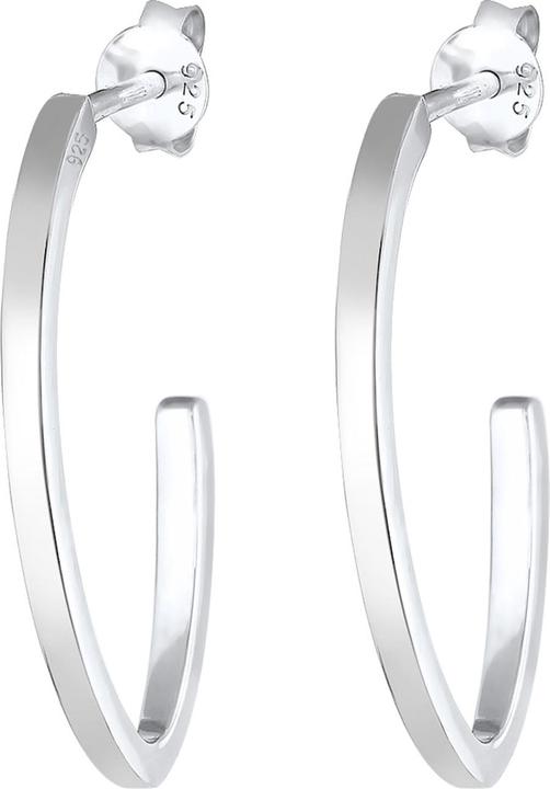 Actual product image Elli Basic Creolen (Sterling Silver)