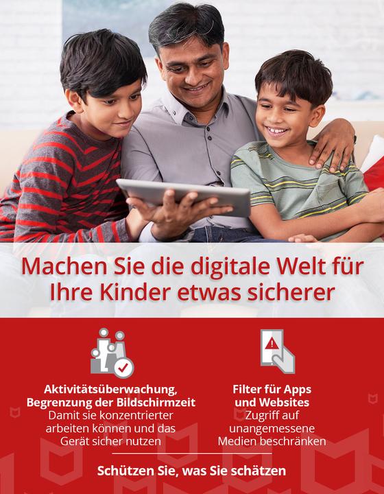 Actual product image McAfee LiveSafe (1 User, 12 months)