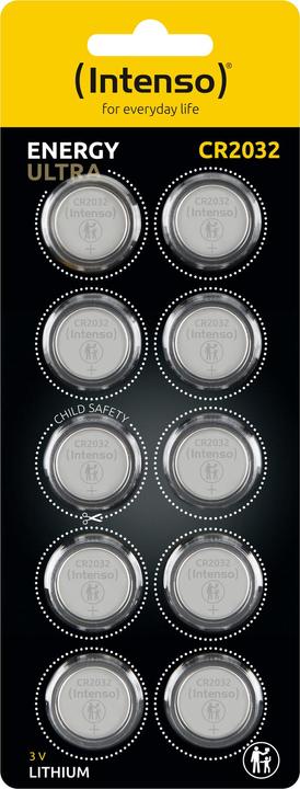 Actual product image Intenso Energy Ultra (10 pcs., CR2032, 220 mAh)