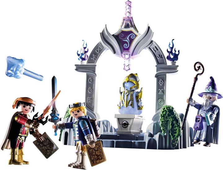 Actual product image Playmobil Shrine of magical armor (70223, Playmobil Novelmore)