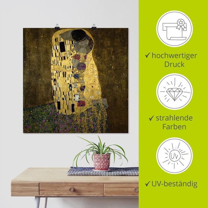 Actual product image Artland The kiss T9LL (70 x 70 cm)