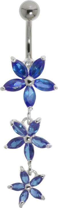 Image du produit Bijouteria Piercing nombril (Acier inoxydable, Argent 925, Cristallin)