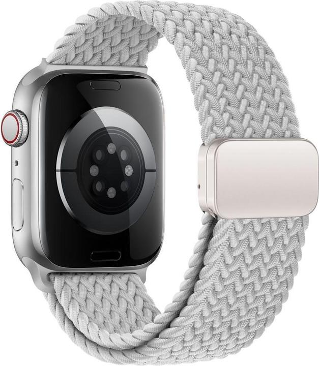 Produktbild 4Kom Tech-Protect Nylonarmband für Apple Watch 44 / 45 / 46 / 49 mm - Grau (Geflochtenes Nylon)